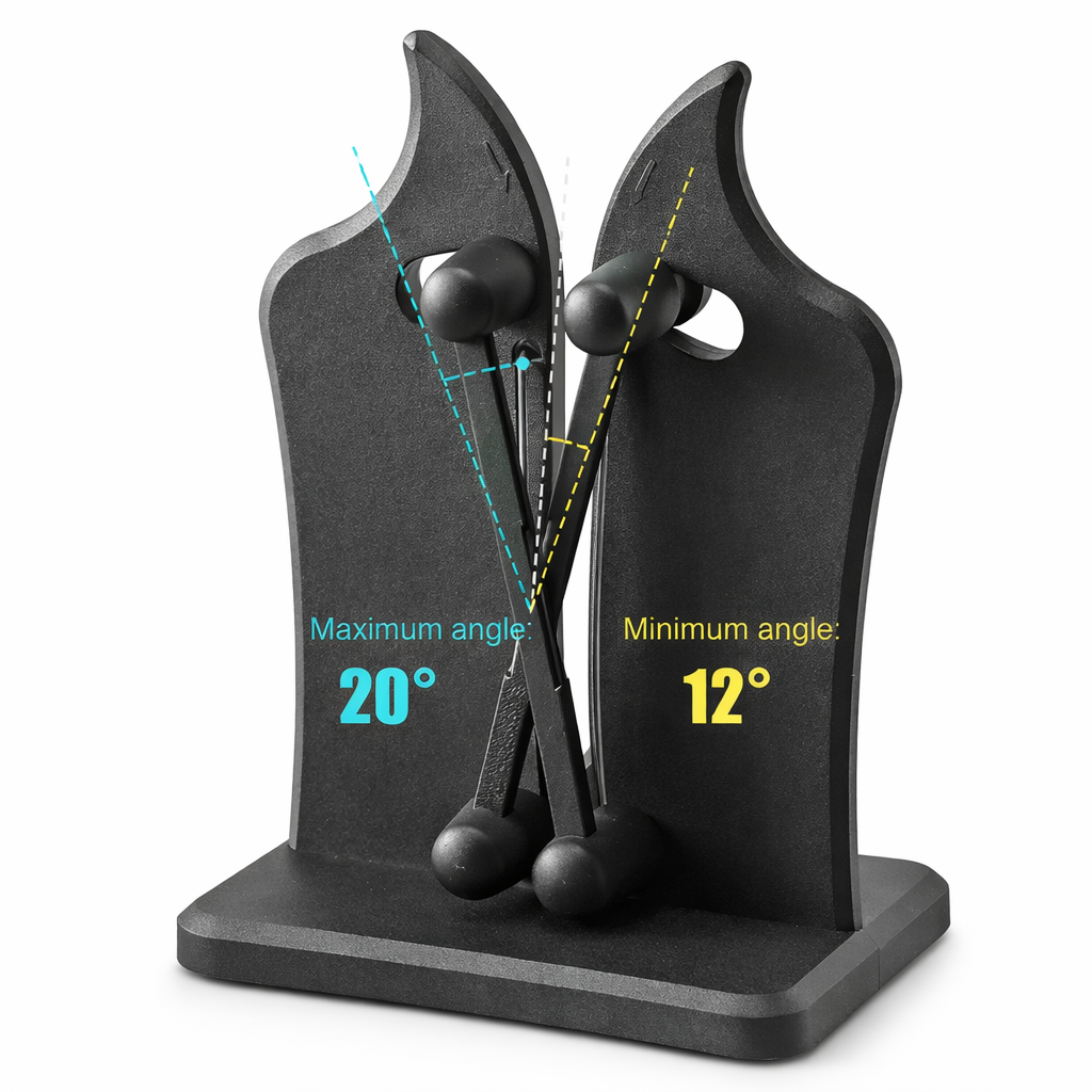Knife sharpener for straight and serrated blades | Stornfield