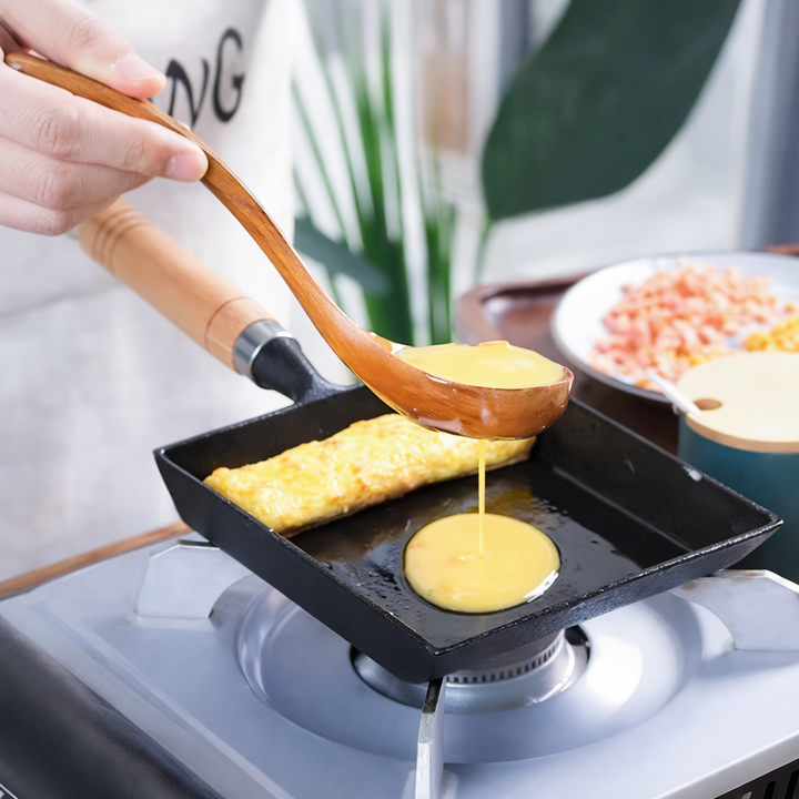 Japanese Cast Iron Egg Pan for Tamagoyaki | Stornfield