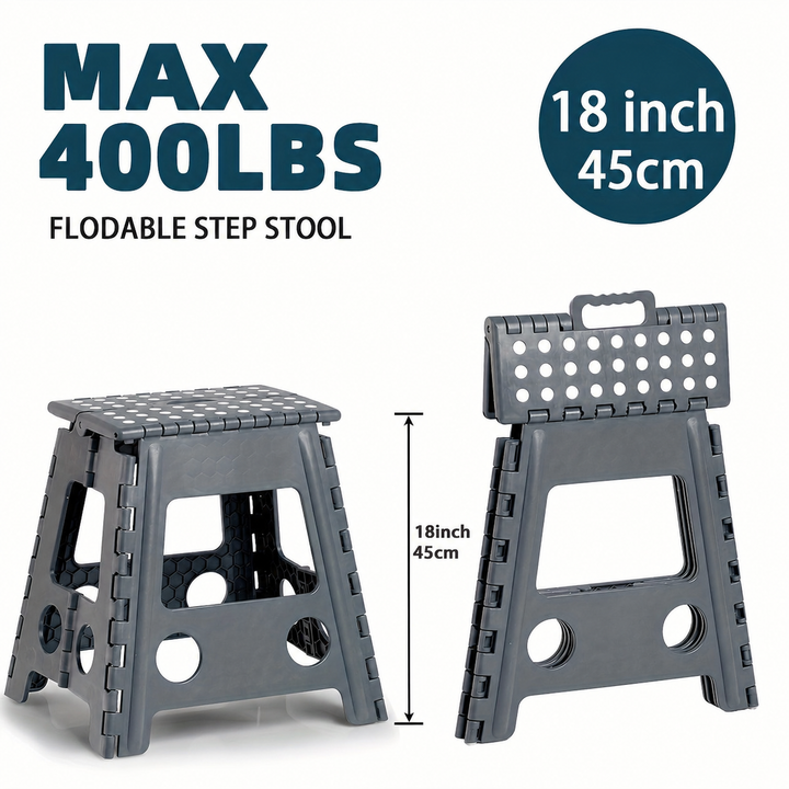 Foldable step stool up to 180 kg | Stornfield