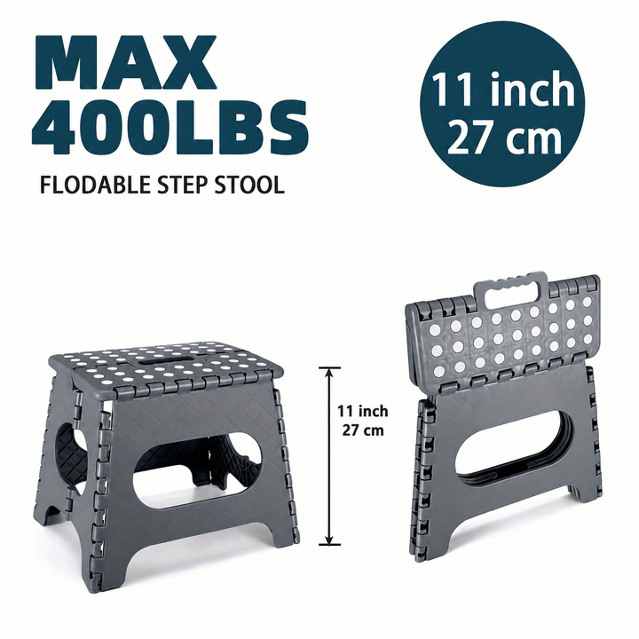 Foldable step stool up to 180 kg | Stornfield