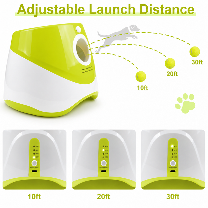 PlayBolt Automatic Ball Launcher for Dogs | Stornfield