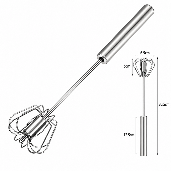 MixMaster Semi-Automatic Hand Mixer Made of Stainless Steel | Stornfield