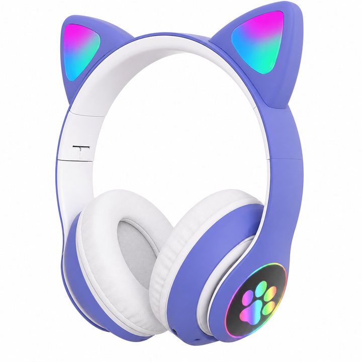 Gaming Headset Cat Ear LED Lighting USB 3.5mm | Stornfield