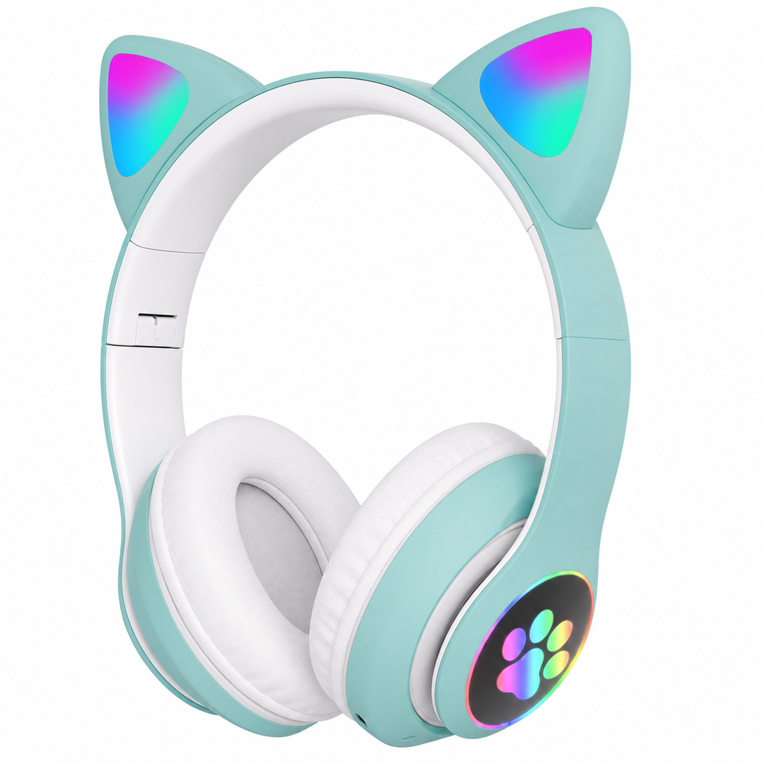 Gaming Headset Cat Ear LED Lighting USB 3.5mm | Stornfield