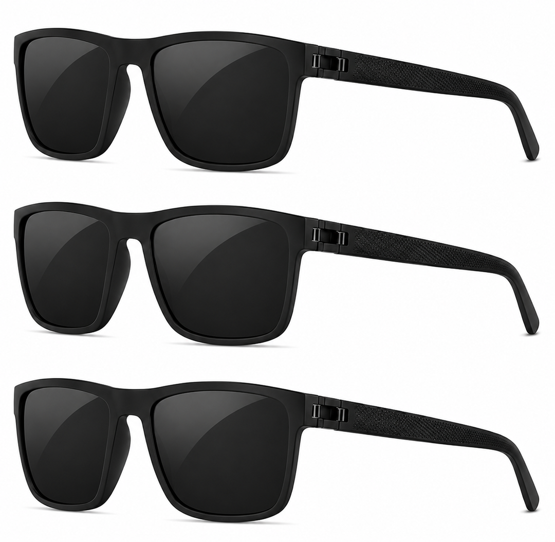 Polarized sunglasses 3-piece set UV400 | Stornfield