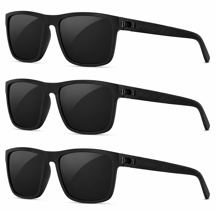 Polarized sunglasses 3-piece set UV400 | Stornfield