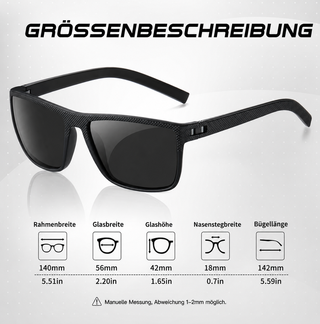 Polarized sunglasses 3-piece set UV400 | Stornfield