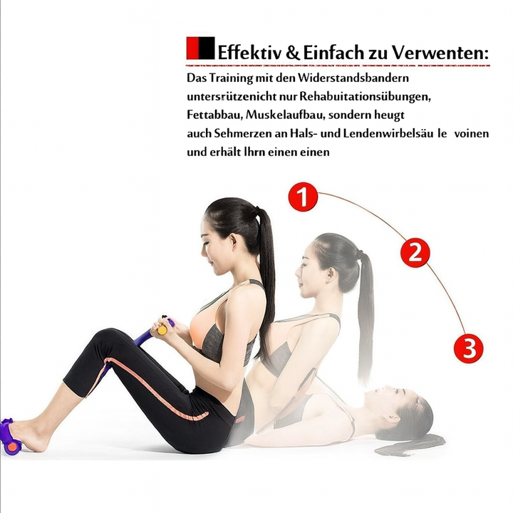 Sit-up training device for fitness exercises | Stornfield