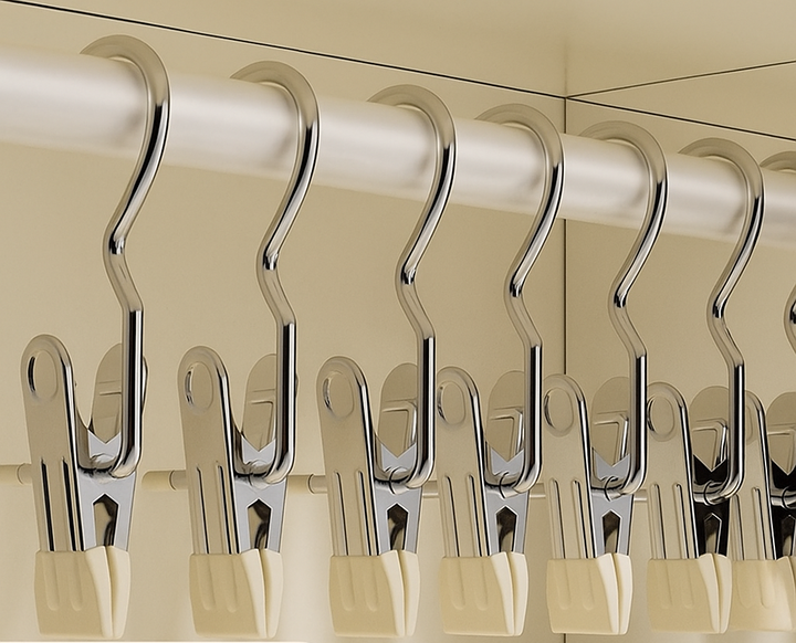 FlexiClip — Rustproof gentle hold for flawless laundry, anytime and anywhere | Stornfield