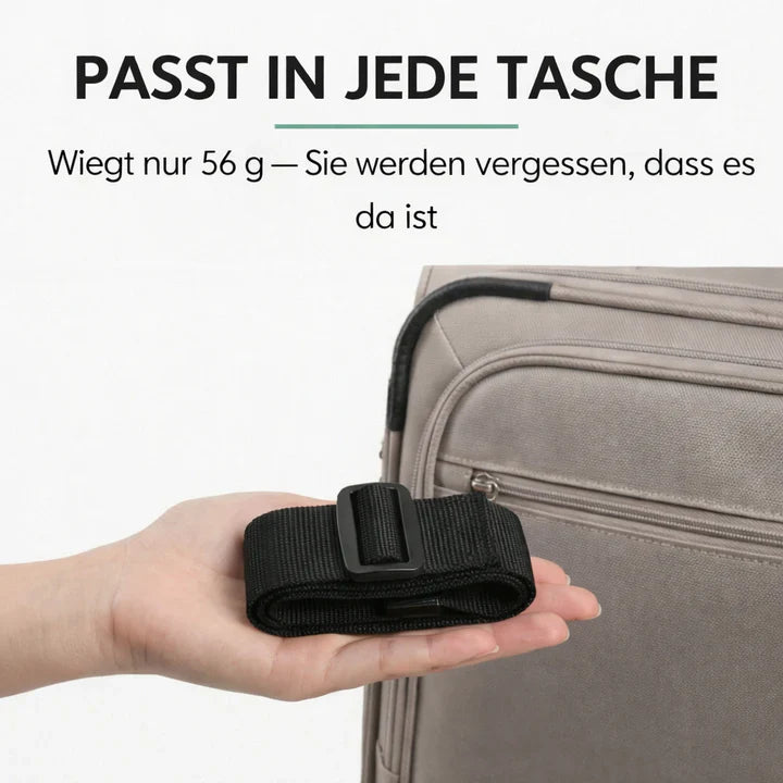 Luggage strap with click closure - hands free | Stornfield