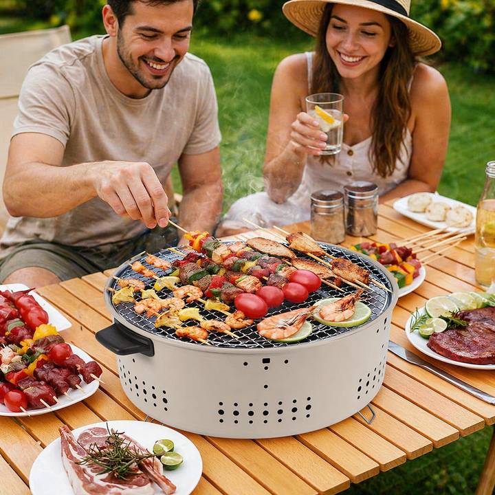 GrillGo™ Portable Charcoal Grill for Garden and Balcony | Stornfield