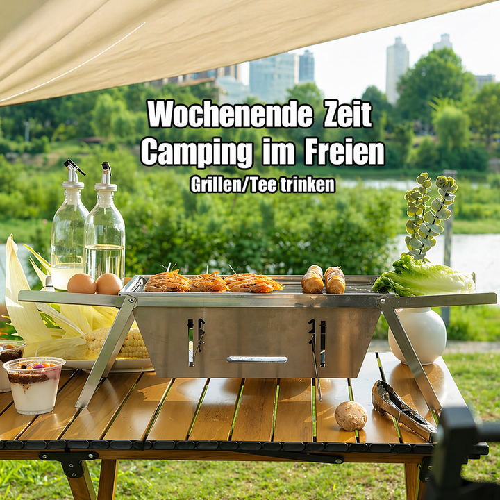 Portable compact grill for on the go | Stornfield