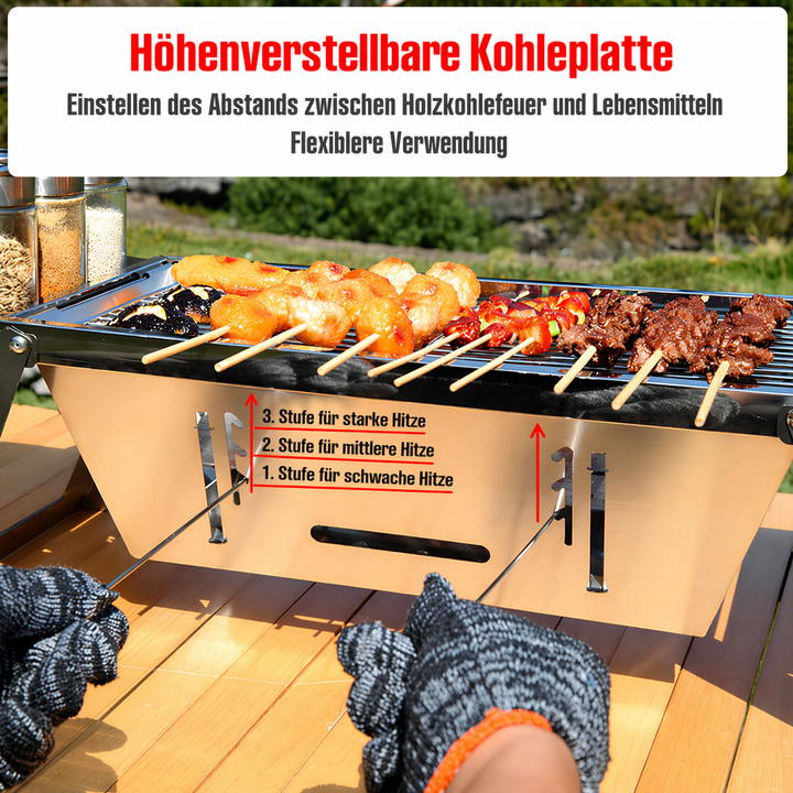Portable compact grill for on the go | Stornfield