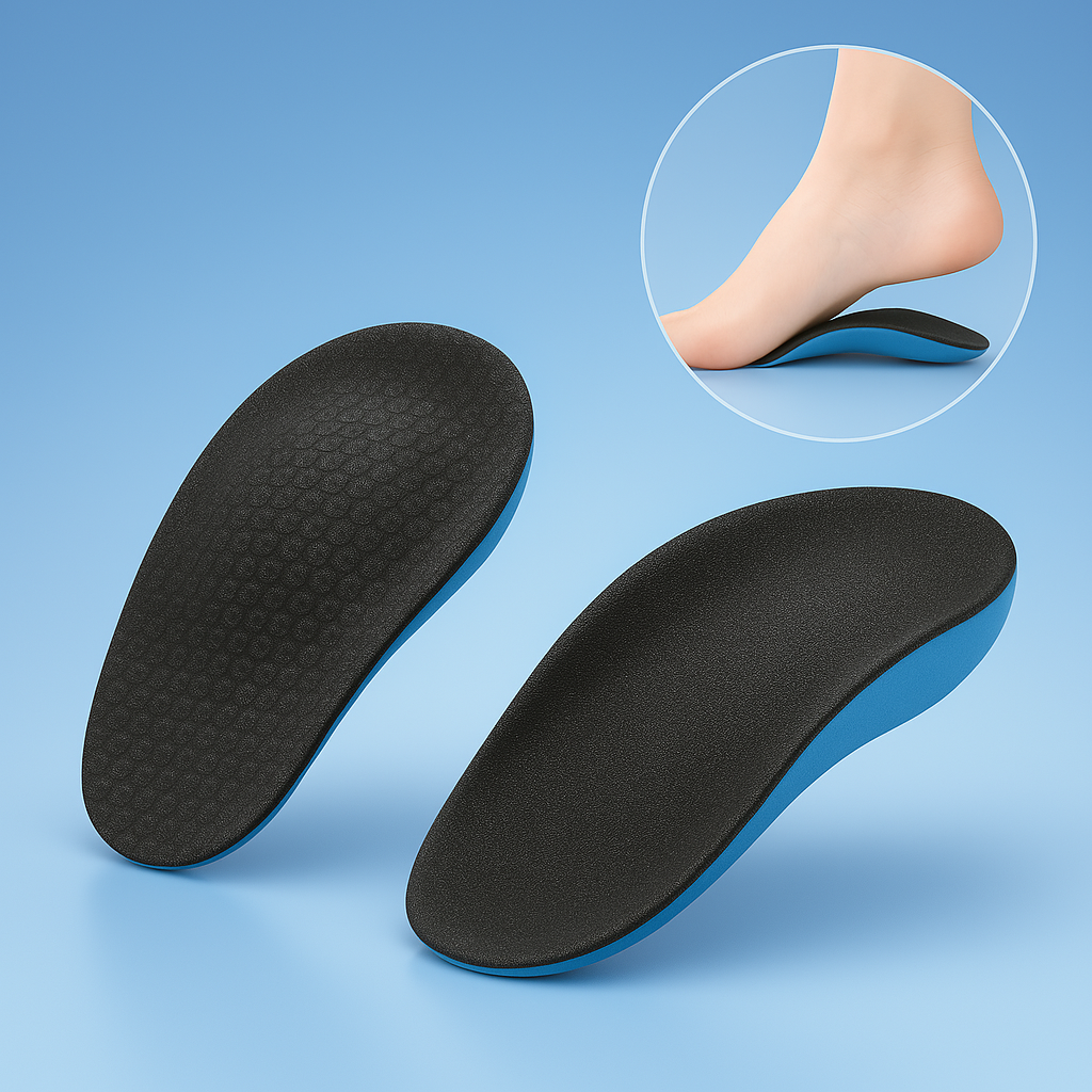 SoleEase High Arch Support Shoe Inserts | Soft EVA Foam - for Comfort Cushioning and Pain Relief Stornfield