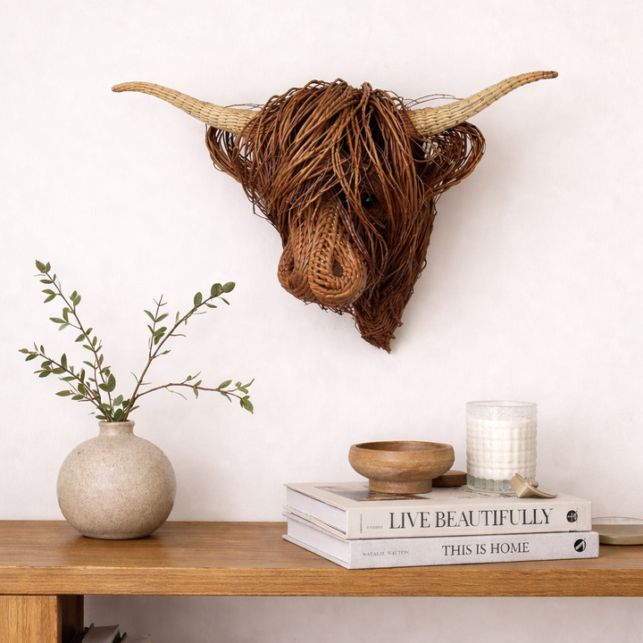 Stornfield | Cow Wall Sculpture – Bowie