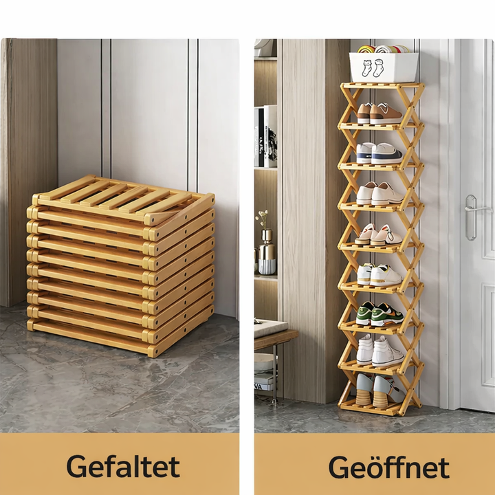 ClearStep Shoe Rack — Finally order and freedom instead of shoe chaos in your home! | Stornfield