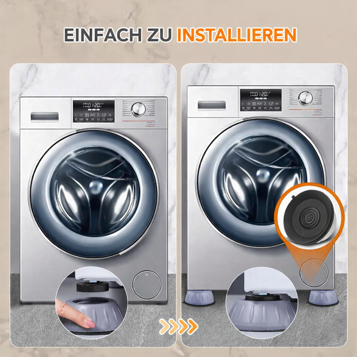 Anti-Vibration Washing Machine Feet – Less Noise, More Stability | Stornfield