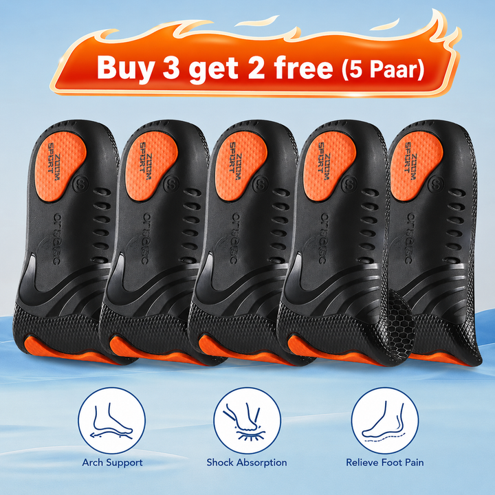 Shock-absorbing insoles for women & men | Stornfield