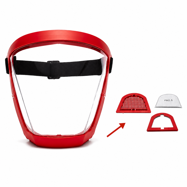 Face shield mask transparent – occupational safety | Stornfield