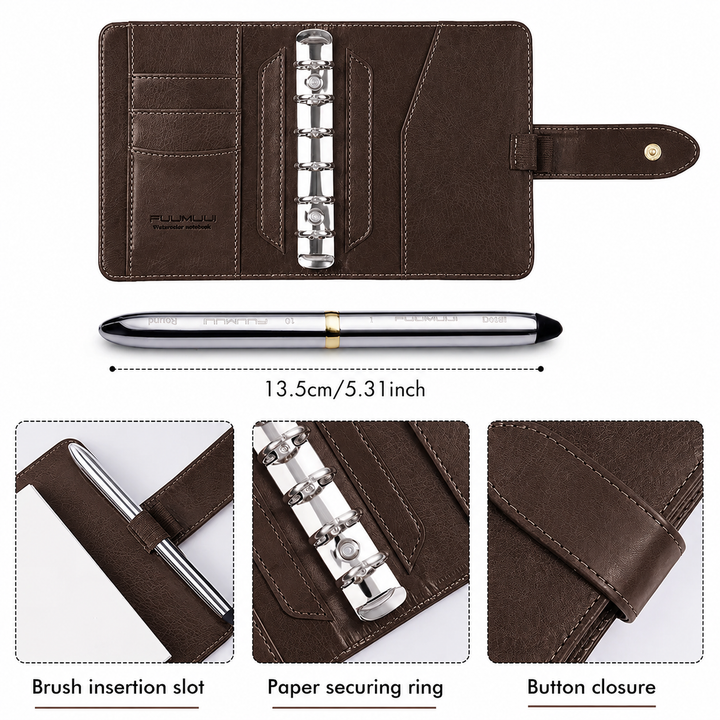 Fuumuui Watercolor Travel Sketchbook Set large | Stornfield