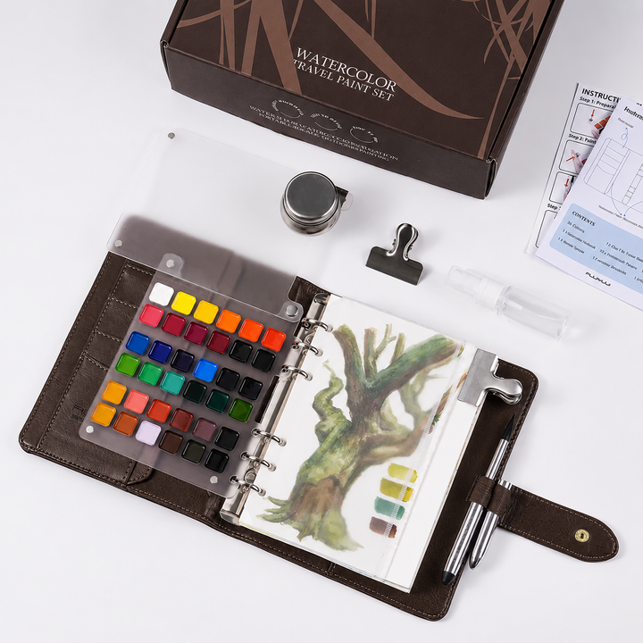 Fuumuui Watercolor Travel Sketchbook Set large | Stornfield