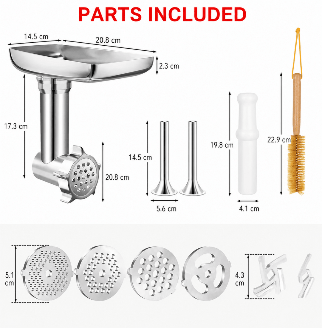 GRINDLIVA Meat Grinder Attachment for KitchenAid | Stornfield