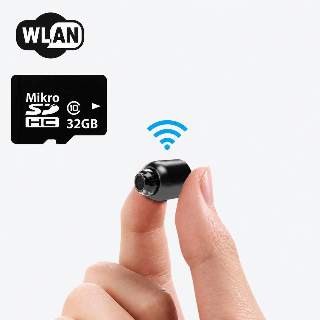 Ultracompact Wi-Fi surveillance camera with night vision | Stornfield