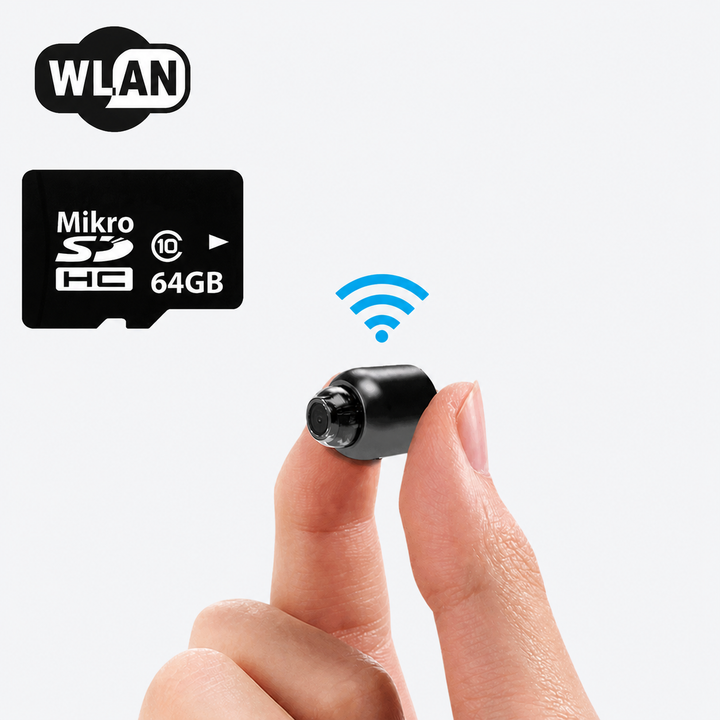 Ultracompact Wi-Fi surveillance camera with night vision | Stornfield