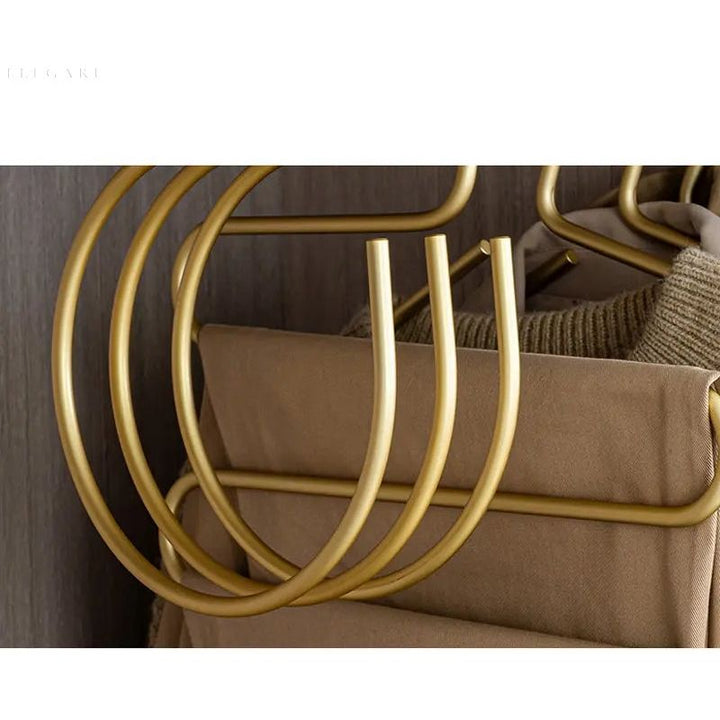 HangStruct – S-shaped metal clothing hangers (set of 5) for space saving | Stornfield