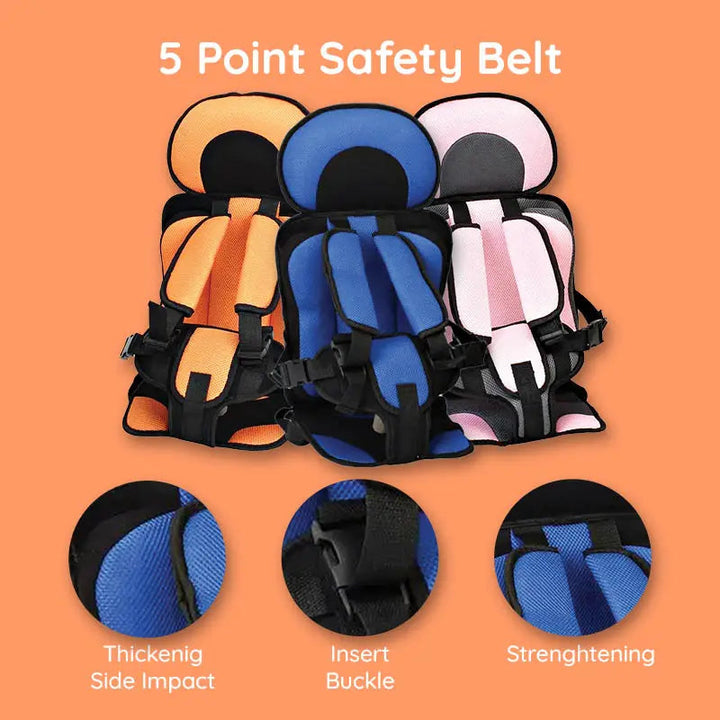 Wearable Child Protection Car Cushion Seat (0–12 years) | Stornfield