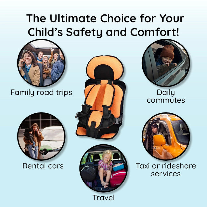 Wearable Child Protection Car Cushion Seat (0–12 years) | Stornfield