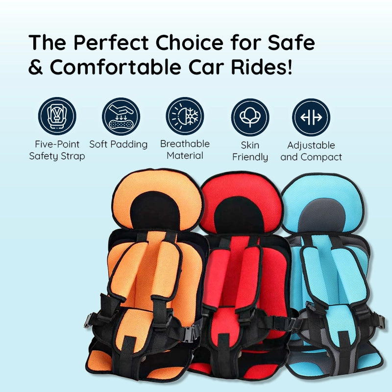 Wearable Child Protection Car Cushion Seat (0–12 years) | Stornfield