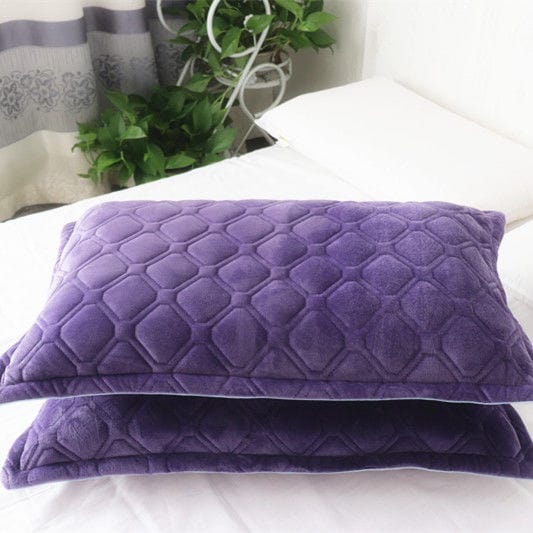 Chrisette 2 pcs Crystal Velvet Pillowcase | Stornfield