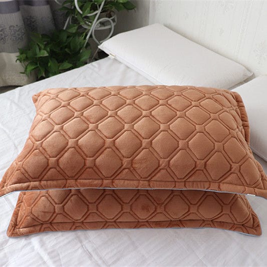 Chrisette 2 pcs Crystal Velvet Pillowcase | Stornfield