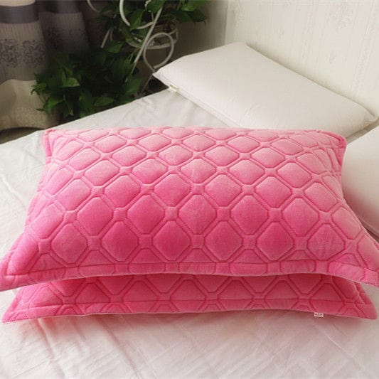 Chrisette 2 pcs Crystal Velvet Pillowcase | Stornfield