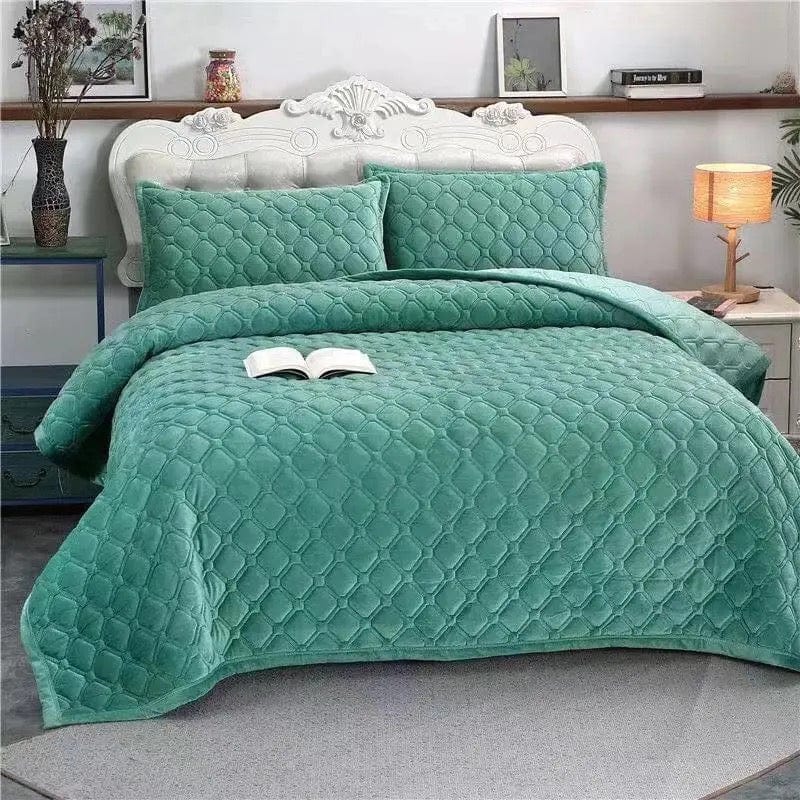 Chrisette 2 pcs Crystal Velvet Pillowcase | Stornfield
