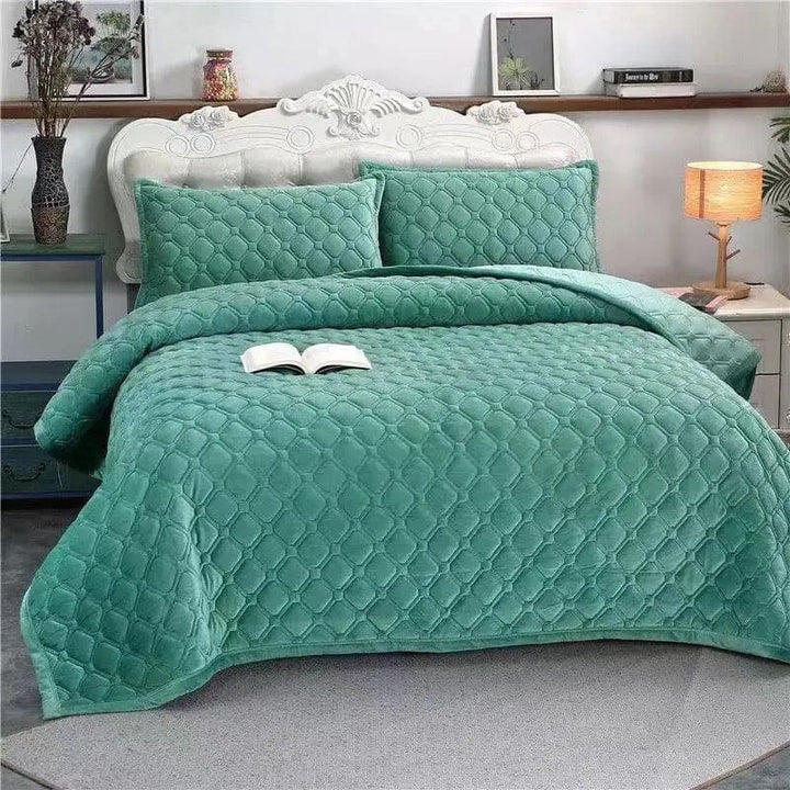 Chrisette 2 pcs Crystal Velvet Pillowcase | Stornfield