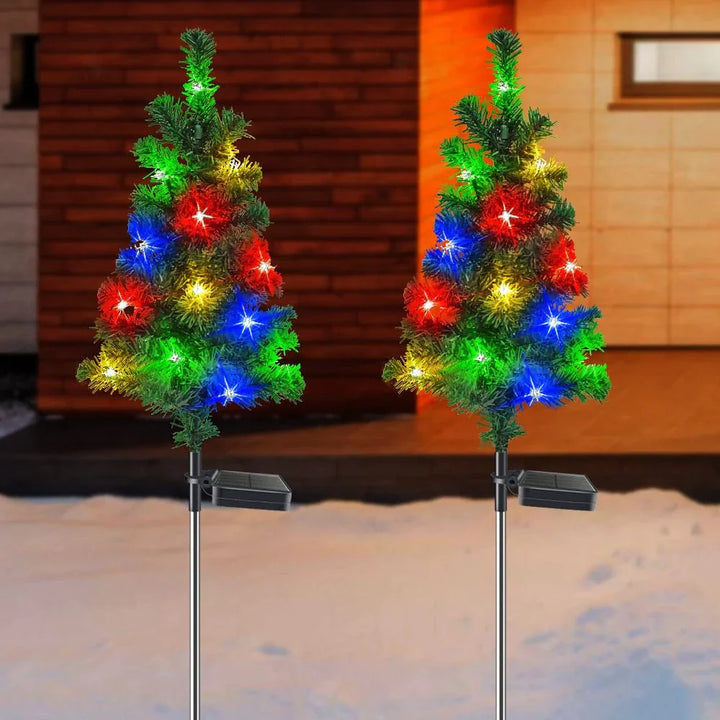 Christmas Tree Solar Garden Light | Stornfield