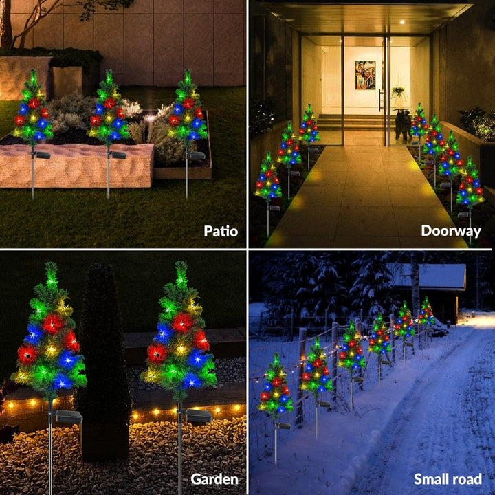 Christmas Tree Solar Garden Light | Stornfield