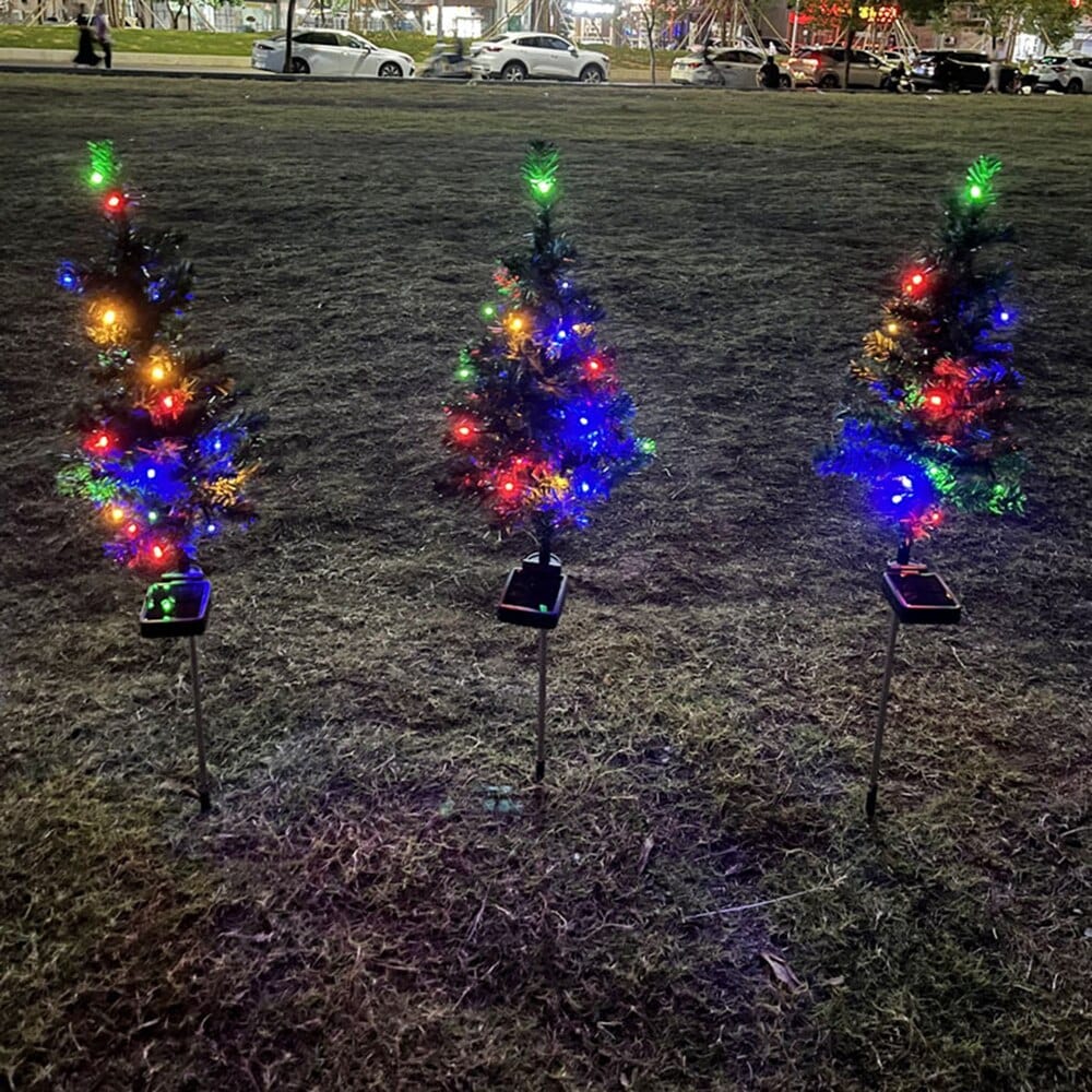 Christmas Tree Solar Garden Light Stornfield