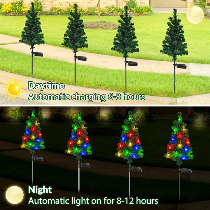 Christmas Tree Solar Garden Light | Stornfield