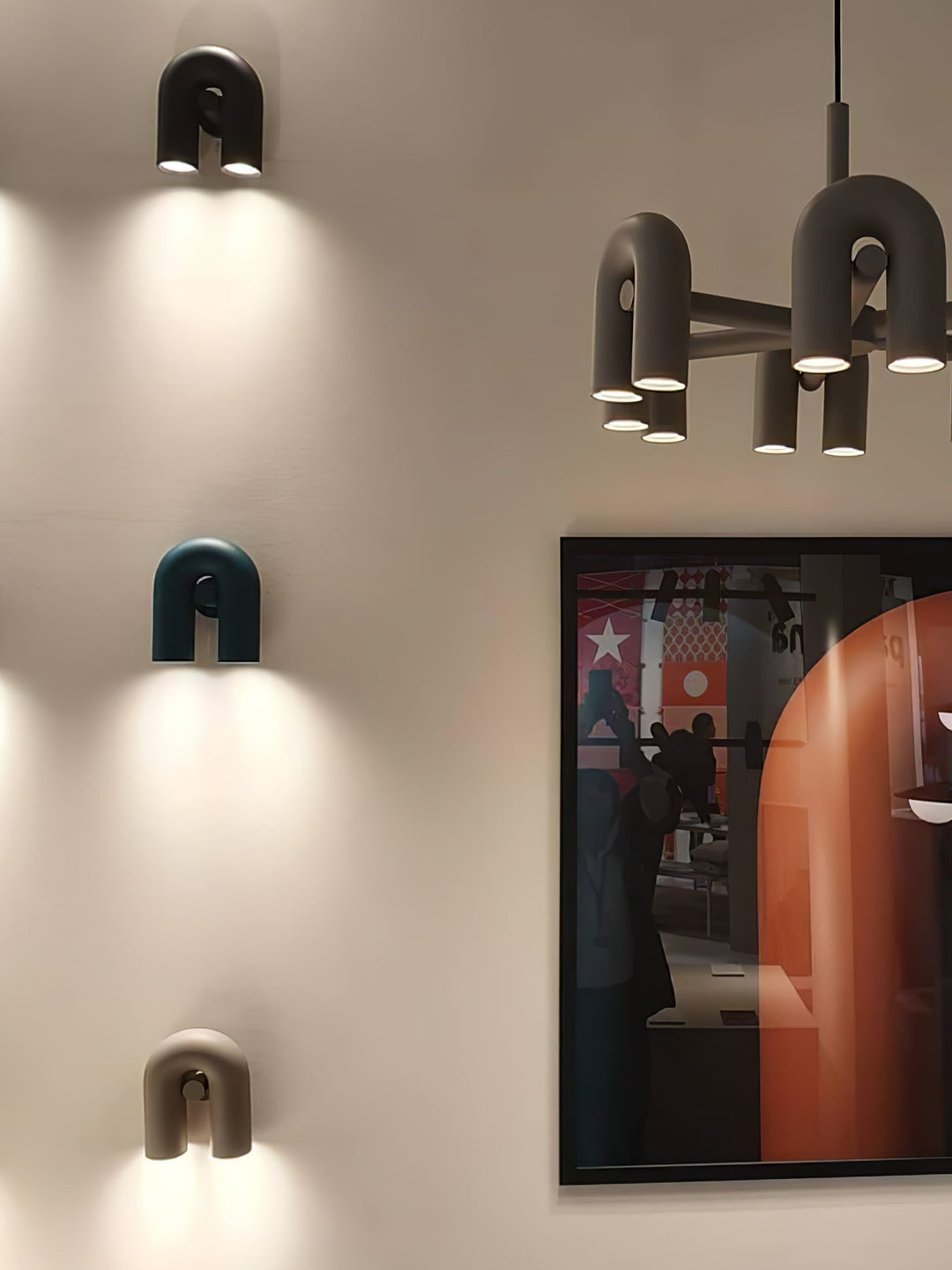 Circus Magic - Playful lighting with U-shaped modules | Stornfield