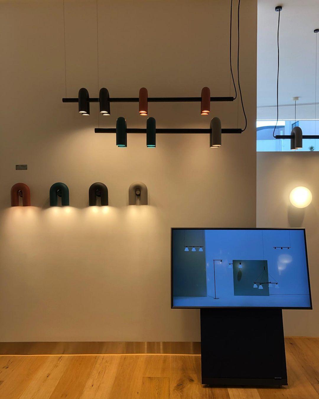Circus Magic - Playful lighting with U-shaped modules | Stornfield