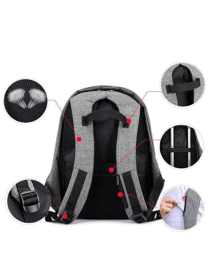 City Travel Anti-Theft Deluxe Backpack | Stornfield