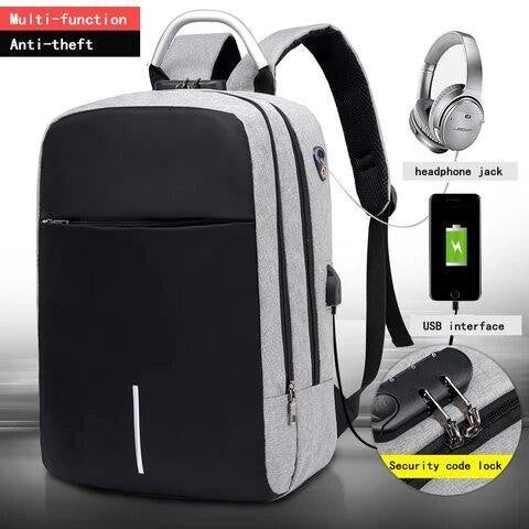 City Travel Anti-Theft Deluxe Backpack | Stornfield