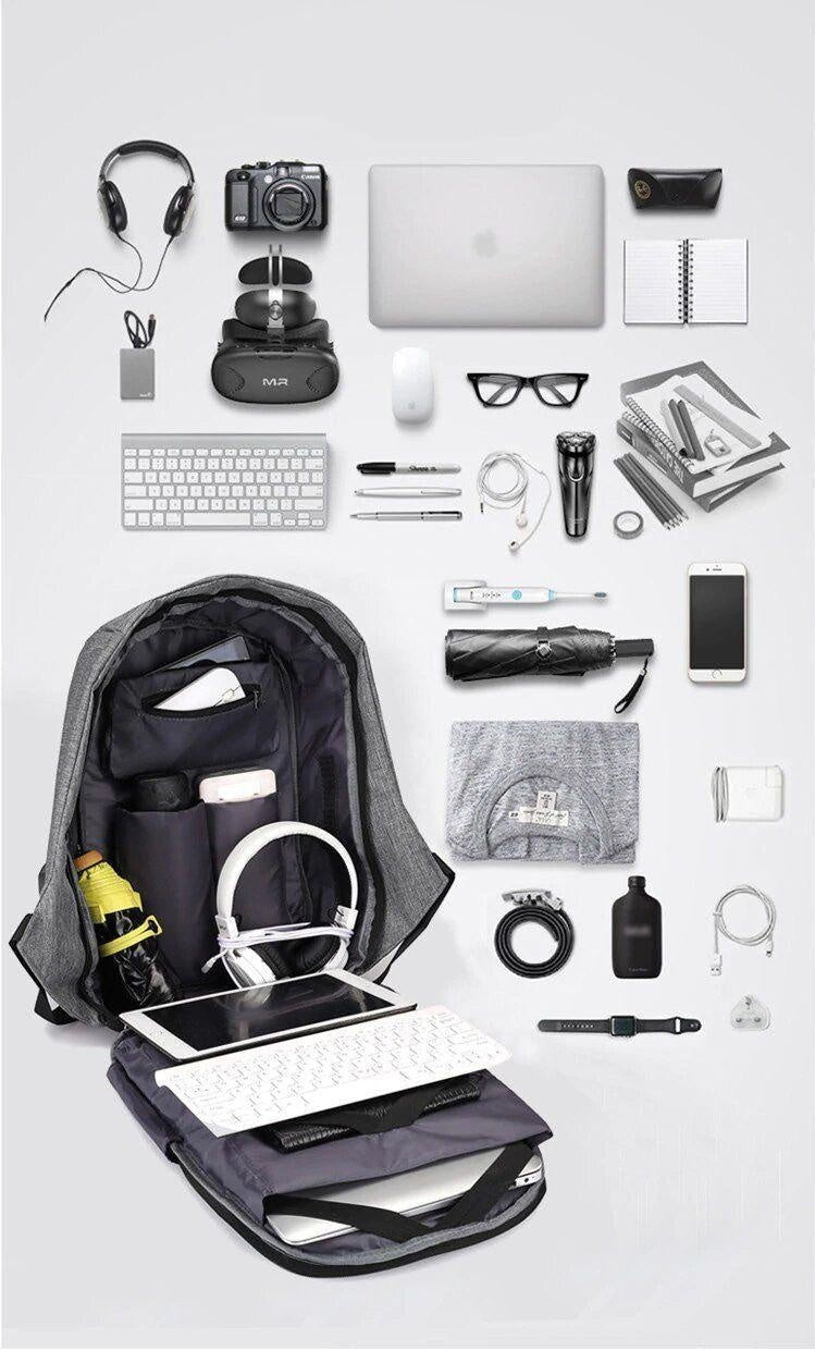 City Travel Anti-Theft Deluxe Backpack | Stornfield