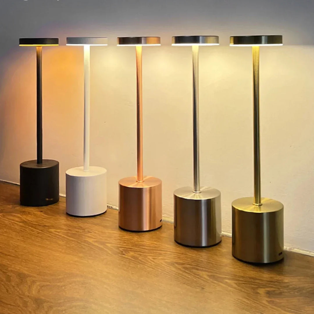Stornfield | Classic Cordless Lamp - LED Desk Lamp with Touch Sensor and 3 Adjustable Color Temperatures