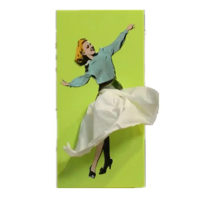Retro Women Tissue Box | Stornfield