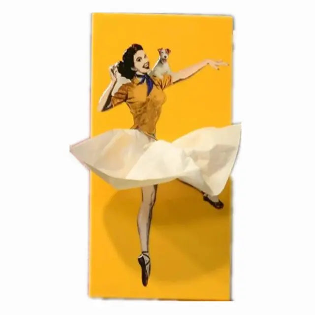 Retro Woman Tissue Box | Stornfield