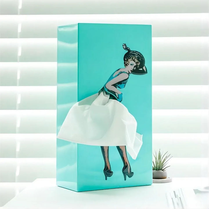 Retro Women Tissue Box | Stornfield